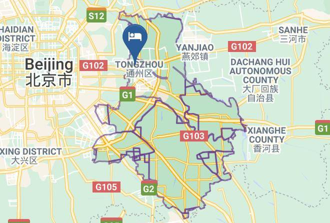 Tongzhou District - Yingjili Hotel Maps