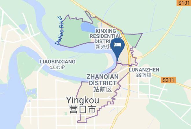 Yingkou - Yingkou Intercontinental Holiday Inn Maps