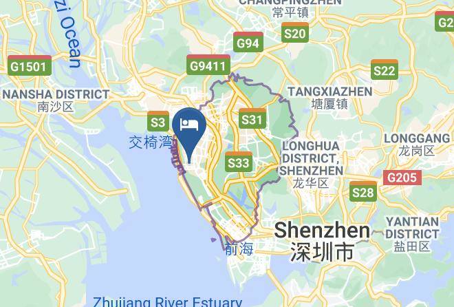 Shenzhen - Yinglan Hotel Maps
