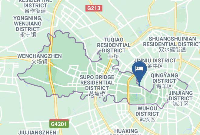 Chengdu - Yinglei Hotel Maps