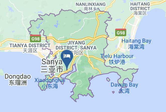 Sanya - Yingshang Jialiang Yingbin Hotel Sanya Dadong Sea Maps