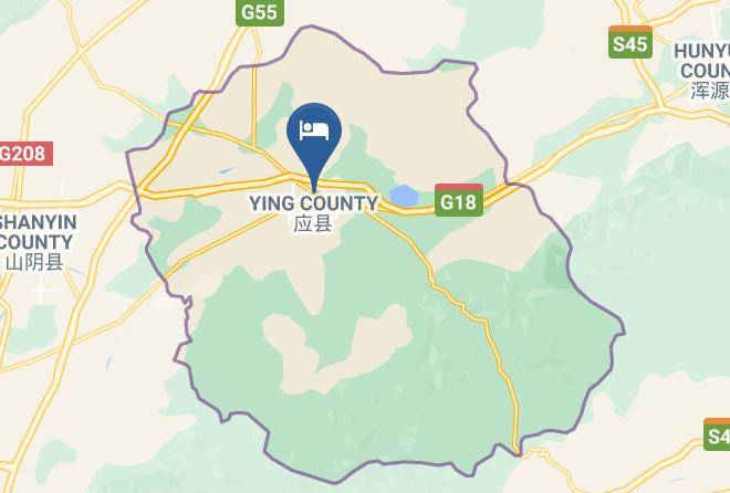 Shuozhou - Yingxian Hongtong Hotel Maps