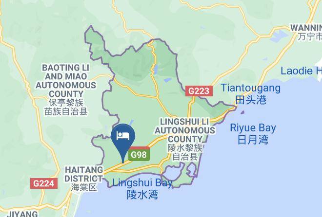 Lingshui Lizu Aut County - Yingzhou Qianzhuang Huayuan Hotel Maps