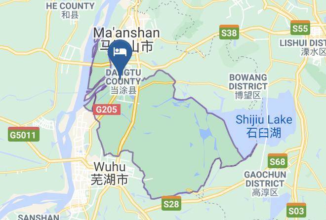 Maanshan - Yinhai Business Hotel Maps
