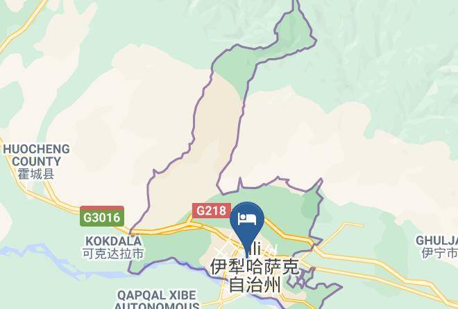 Ili Kazak Aut Prefecture - Yinhai Hotel Maps