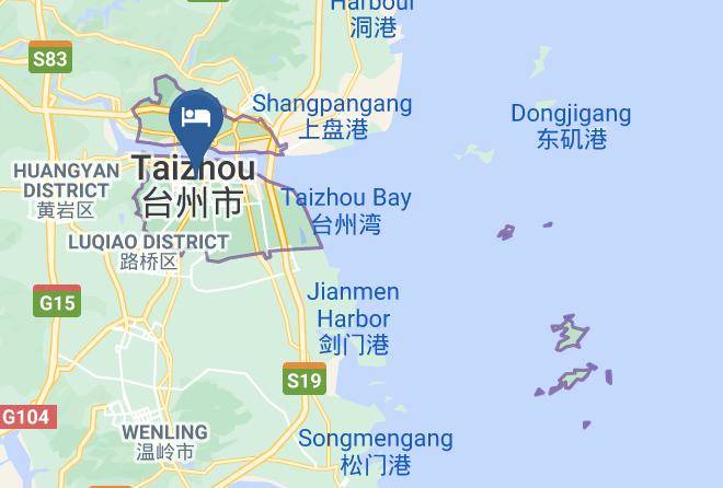 Taizhou - Yinhe Zhixing Fashion Hotel Maps