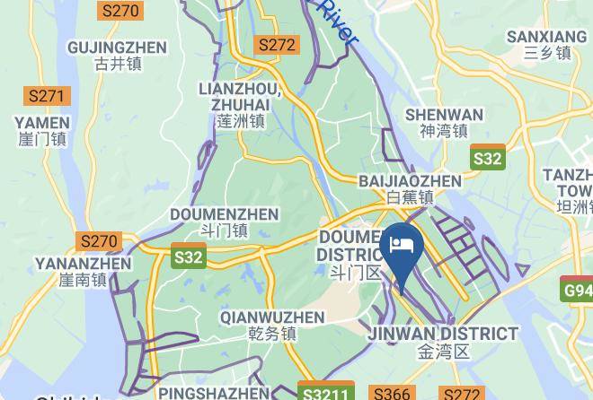 Zhuhai - Yinhu Holiday Hotel Maps
