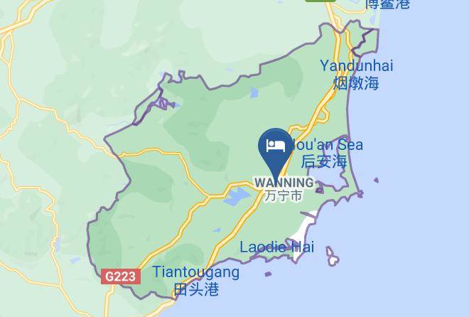 Wanning - Yinhu Hotel Maps