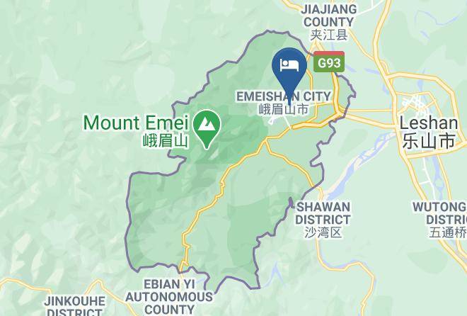 Leshan - Yinhua Hotel Maps