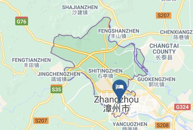 Zhangzhou - Yinjia Hotel Maps
