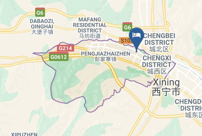 Xining - Yinjiang Business Hotel Maps
