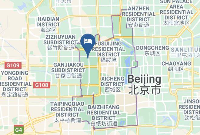 Xicheng District - Yinlongyuan Hotel Maps