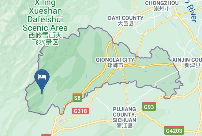 Chengdu - Yinxiang Tiantai Hotel Maps