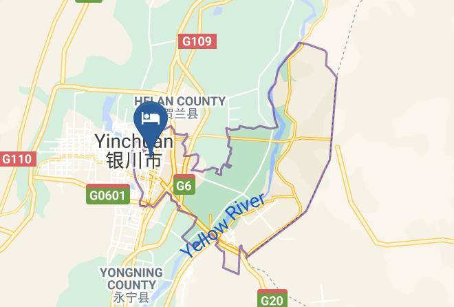 Yinchuan - Yinxingge Hotel Maps