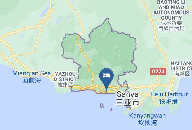 Sanya - Yinyun Seascape Resort North Gate Maps