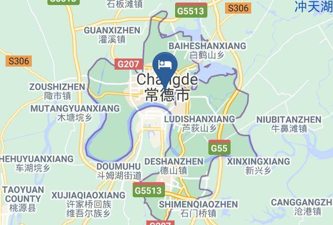 Changde - Yinziwu Hotel Changde Maps