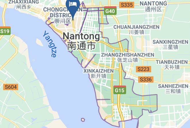 Nantong - Yinzuo Garden Hotel Maps