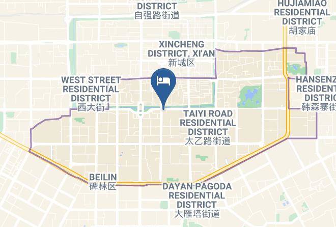 Xi An - Yinzuo Grace Inn Maps