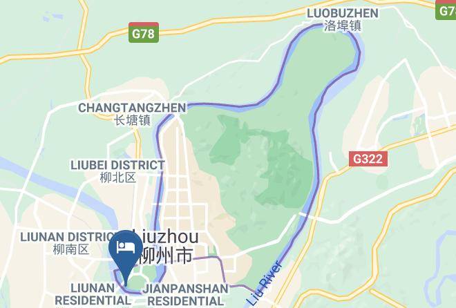 Liuzhou - Yiqun Hotel Maps