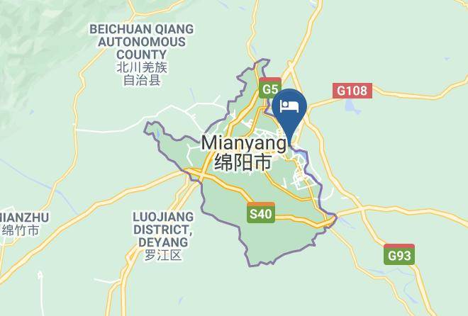 Mianyang - Yisha Hotel Maps