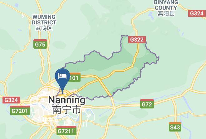 Nanning - Yishang Hotel Nanning Maps