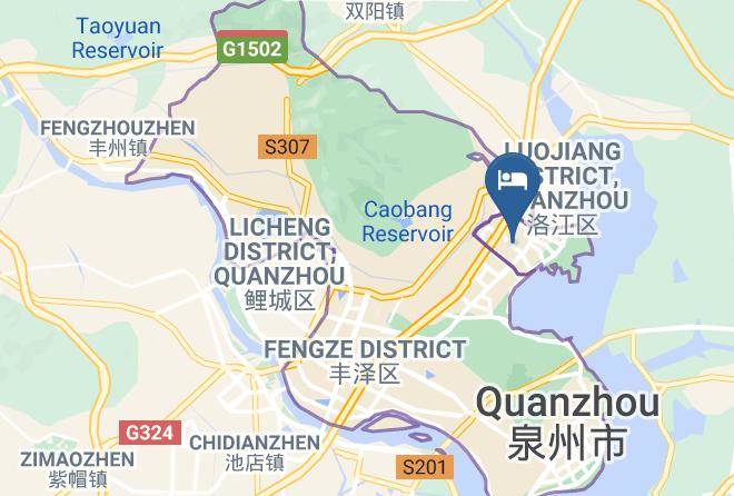 Quanzhou - Yishang Hotel Maps