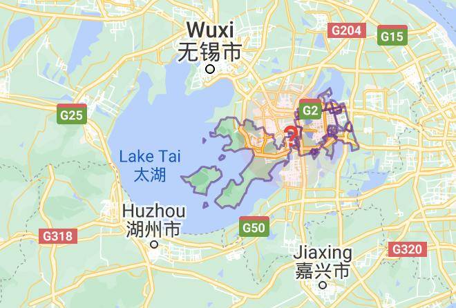 Suzhou - Yishe Hot Spring Hotel Maps