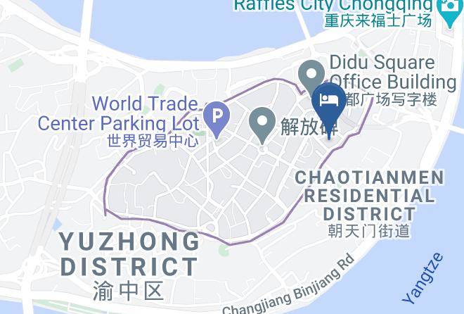 Yuzhong District - Yishe Hotel Maps