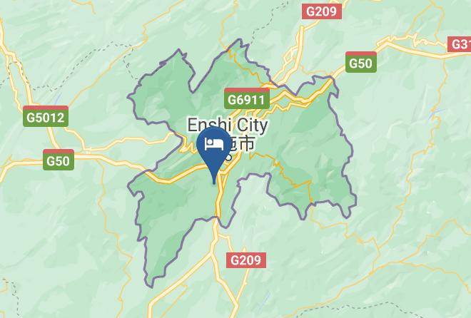 Enshi Aut Prefecture - Yishui Dongxiang Leisure Hotel Maps