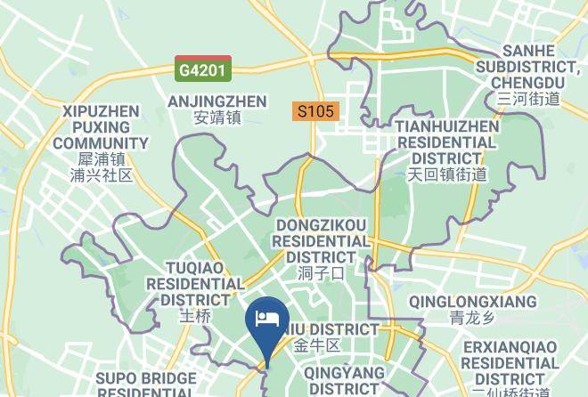 Chengdu - Yisuli Fresh Water Hotel Maps