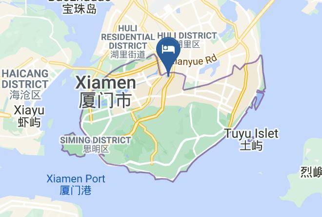 Xiamen - Yitian Hotel Maps
