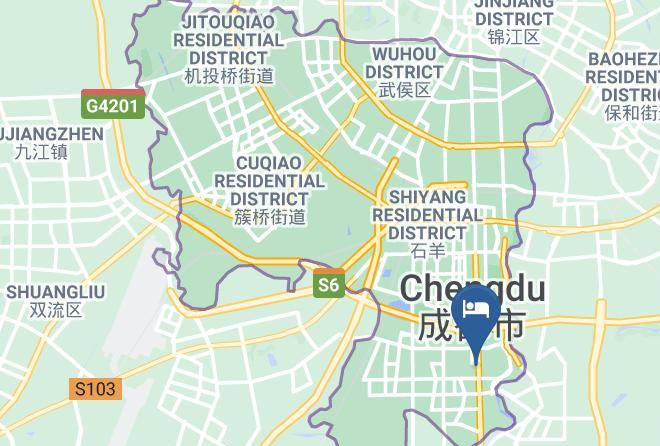 Chengdu - Yiting Hotel Maps