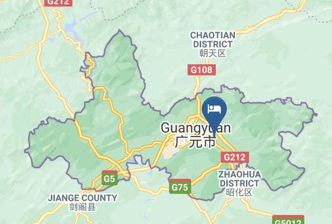 Guangyuan - Yitong International Hotel Maps