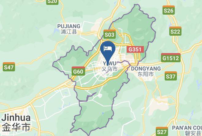 Jinhua - Yiwu Kingdom Hotel Maps