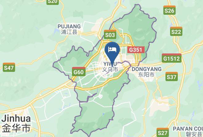 Jinhua - Yiwu Shangcheng Hotel Maps