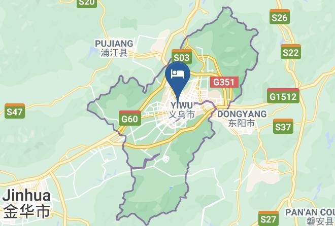 Jinhua - Yiwu Tianxing Fashion Hotel Maps