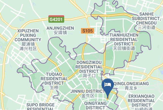 Chengdu - Yixi Wenyi Hotel Maps