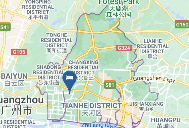 Guangzhou - Yixin Business Hotel Maps