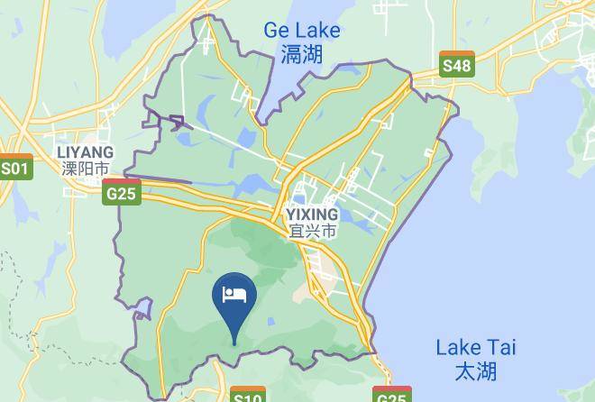 Wuxi - Yixing Bamboos Tianyuan Hotel Maps