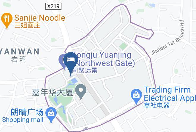 Jiangbei District - Yixiu Hotel Maps