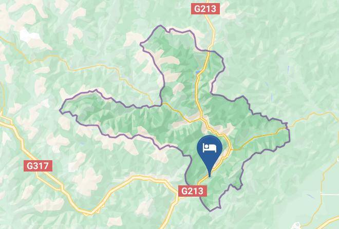 Aba Zangzu Qiangzu Aut Prefecture - Yiyan Jiuding Hotel Maps