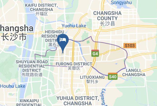 Changsha - Yiye Chain Hotel Changsha Railway Station Maps
