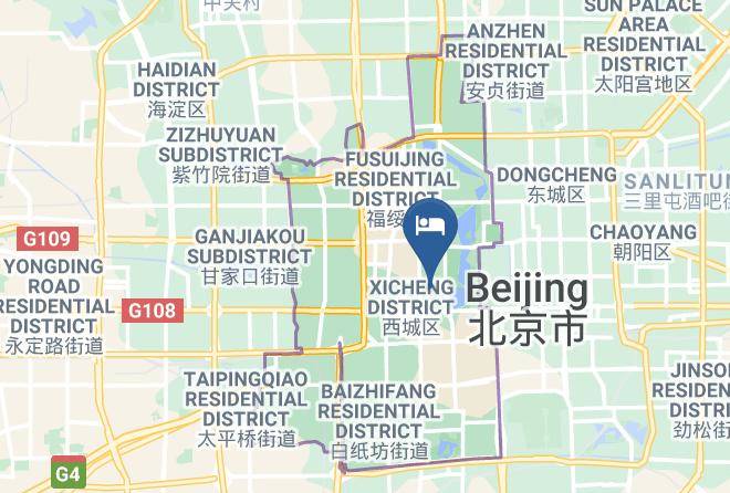 Xicheng District - Yiyuan Hotel Maps