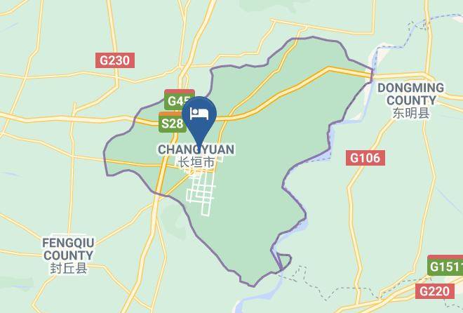 Xinxiang - Yiyuan Hotel Maps