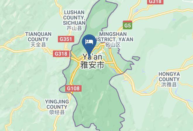 Yaan - Yiyuan Hotel Maps