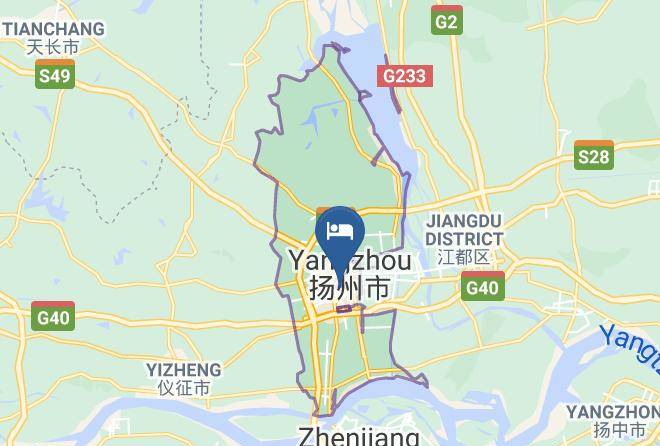 Yangzhou - Yiyuexuan Business Hotel Yangzhou Libao Square Maps