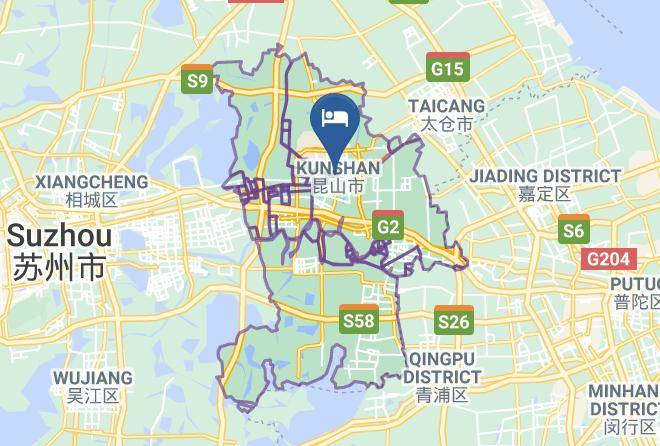 Suzhou - Yizui Crown Hotel Maps