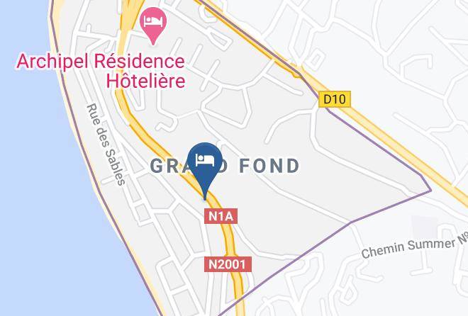 Saint Paul - Ylang Ylang Hotel Maps