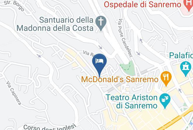 Imperia - Pensione Santa Chiara Di Biancheri Katia Maps