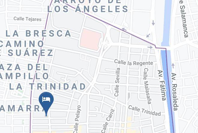 Malaga - Yna Holiday Express Maps